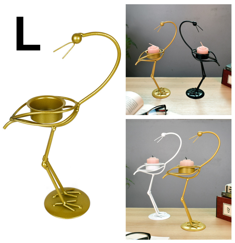 Matorino -Candle Holders for Tables, Tealight Candle Holders with Cups, Wedding Reception Decor for Table Centerpiece, Metal Iron Wire Tea Light Candlestick Holder for Pillar Candles and LED Candle.