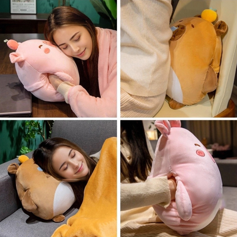 Portable Travel Nap Pillow – Perfect for Flights, Trains, and Office Breaks