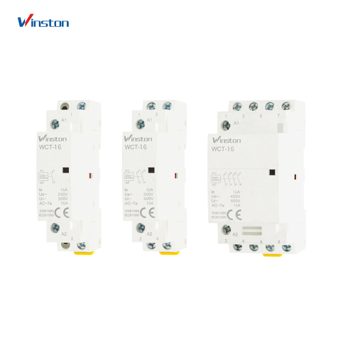China WCT 16A 1P 2P 4P 1NO 1NO1NC 2NO 2NO2NC 4NO Air Conditioner Parts 24v Magnetic Contactor