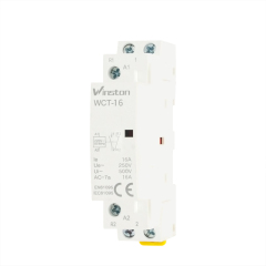 China WCT 16A 1P 2P 4P 1NO 1NO1NC 2NO 2NO2NC 4NO Air Conditioner Parts 24v Magnetic Contactor