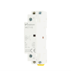 China WCT 16A 1P 2P 4P 1NO 1NO1NC 2NO 2NO2NC 4NO Air Conditioner Parts 24v Magnetic Contactor