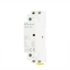 Factory Price WCT 16A Single Phase 1 2 3 4 Poles Magnetic Modular AC Household Contactor