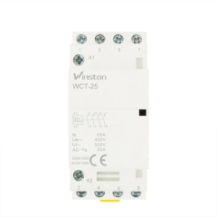 Factory Price WCT 16A Single Phase 1 2 3 4 Poles Magnetic Modular AC Household Contactor