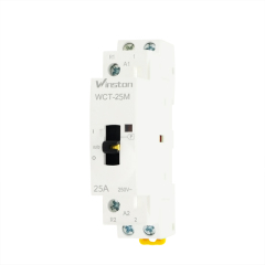 Factory Price WCT 16A Single Phase 1 2 3 4 Poles Magnetic Modular AC Household Contactor