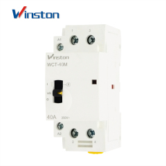 From China Electricity Household 40A 3NO 1NC 4 Pole Modular AC Contactor