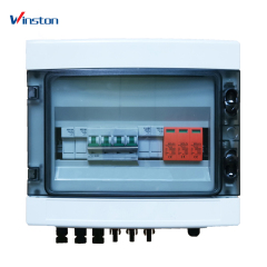 Winston IP65 2 IN 2 OUT 2 Strings 15A 500V DC Solar PV Array Combiner Box