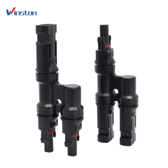 Winston Parallel Connection T Type Solar Panel Cable Branch Connector