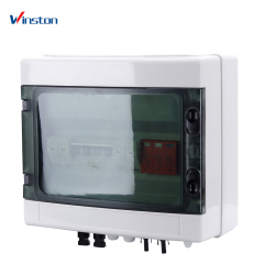 Winston IP65 2 IN 2 OUT 2 Strings 15A 500V DC Solar PV Array Combiner Box