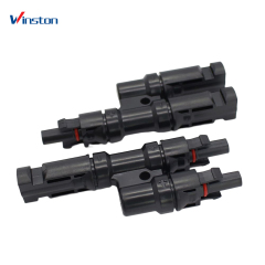 Winston Parallel Connection T Type Solar Panel Cable Branch Connector
