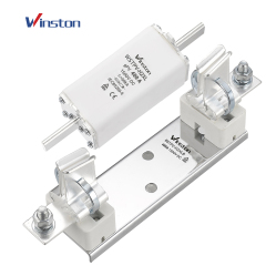 WSTPV-H2XLB Fuse Cylindrical Ceramic Fuses Low Voltage Solar Fuse Base For Pv Solar