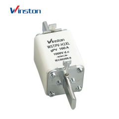WSTPT-H1XL High Quality 32A - 400A 1000V DC gPV Photovoltaic Solar Fuse Link