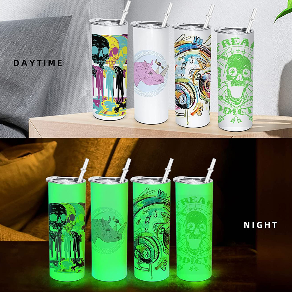 RafeeSub 20oz Glow in the dark Sublimation Tumbler