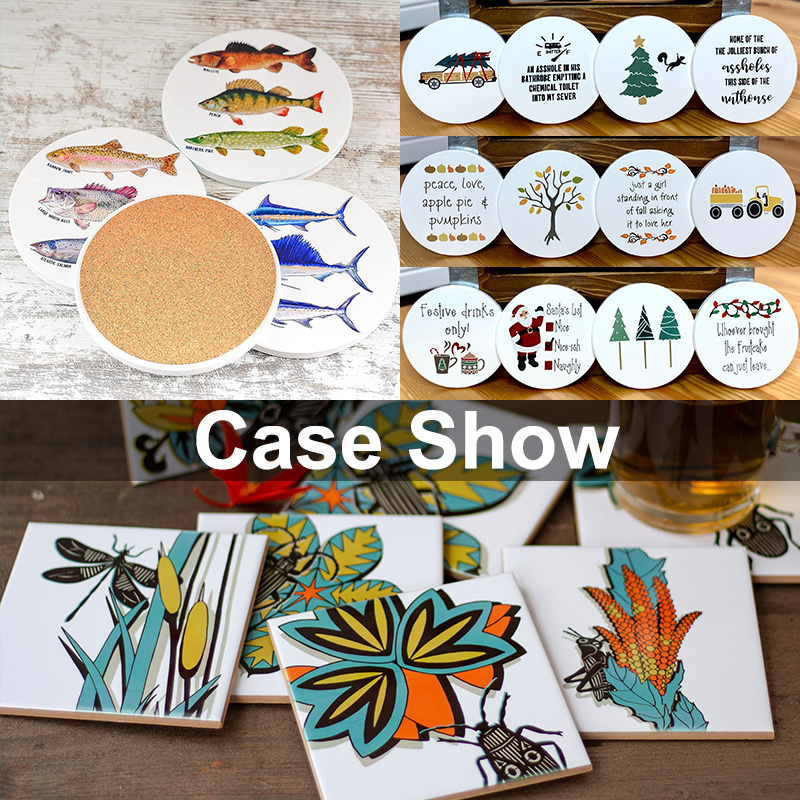 Ceramic Drinks Coaster | Sublimation Blanks | - RafeeSub