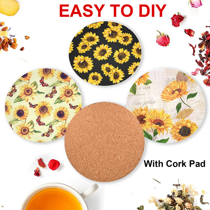 MDF Drinks Coaster | Sublimation Blanks | - RafeeSub