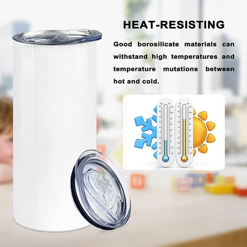 15oz Sublimation tumbler | Plastic Straw | - RafeeSub