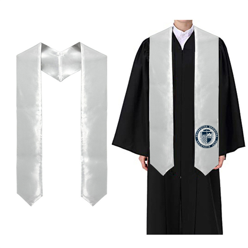 Satin Graduation Shawl | Sublimation Blanks |- RafeeSub