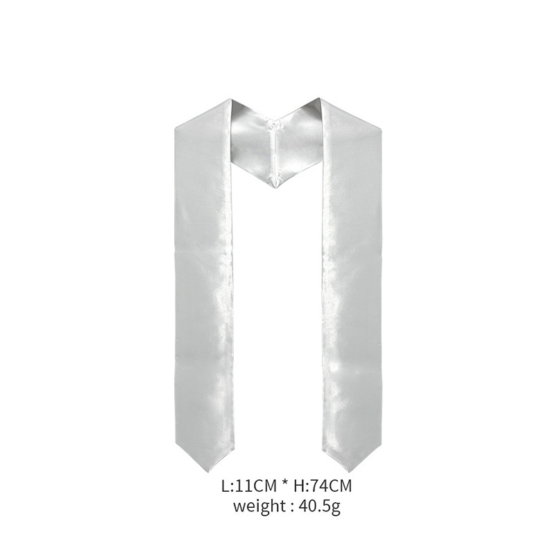 Satin Graduation Shawl | Sublimation Blanks |- RafeeSub