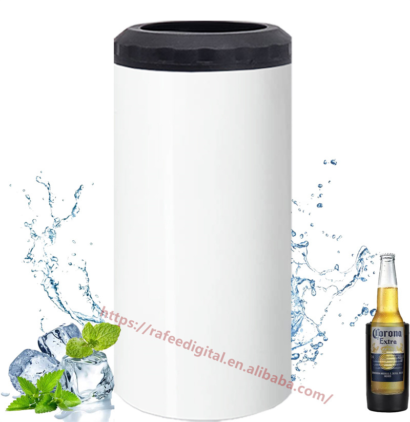 US Pre Sale 25PCS 16oz 4 in 1 Stainless Steel Slim Beer Can Cooler | Sublimation Blanks | - RafeeSub