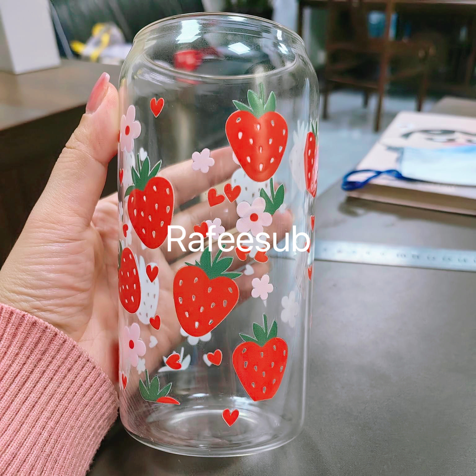 Sample Pack 32PCS 16oz Glass Can UV DTF Cup Wrap Transfers - RafeeSub