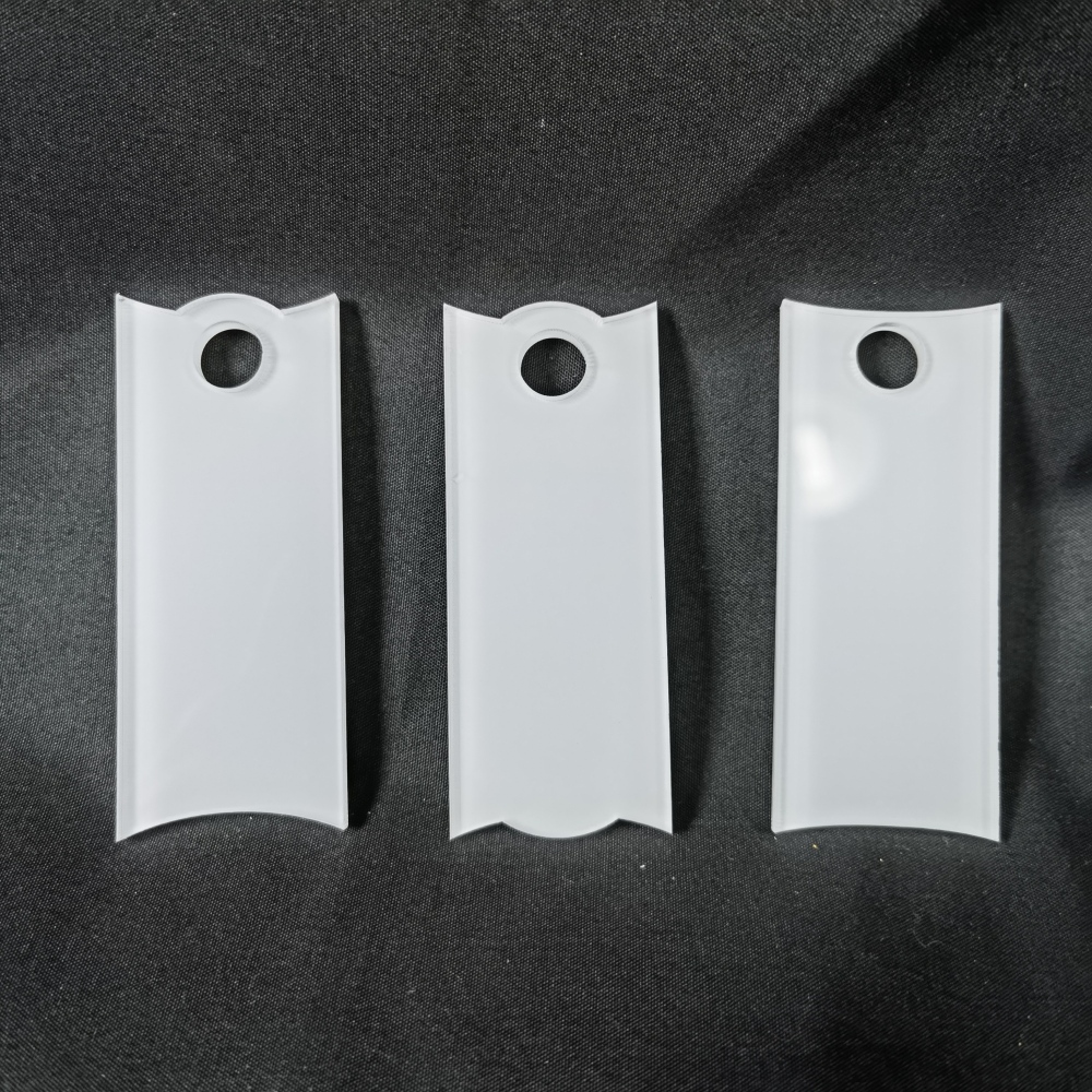 100PCS 40 oz Tumbler Personalized Sublimation Blank Acrylic Name Plate for 40oz Stanl.ey Cup