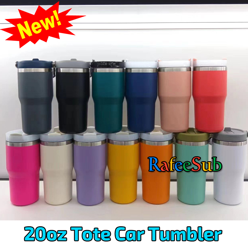 25PCS 20oz Tote Stainless Steel Car Tumbler - RafeeSub