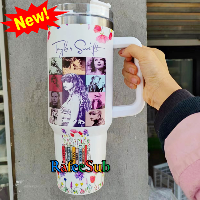 20PCS 40oz New Design Taylor Swift Queen Elsa Pattern Stainless Steel Tumbler | Mixed Design |