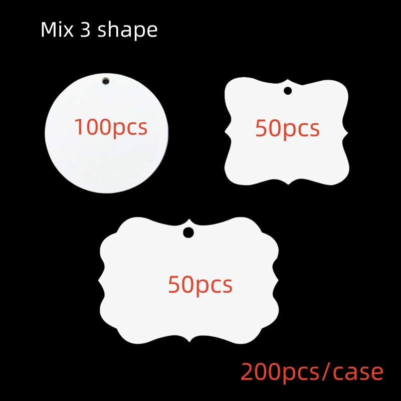 MDF Christmas Ornaments | Sublimation Blanks | - RafeeSub