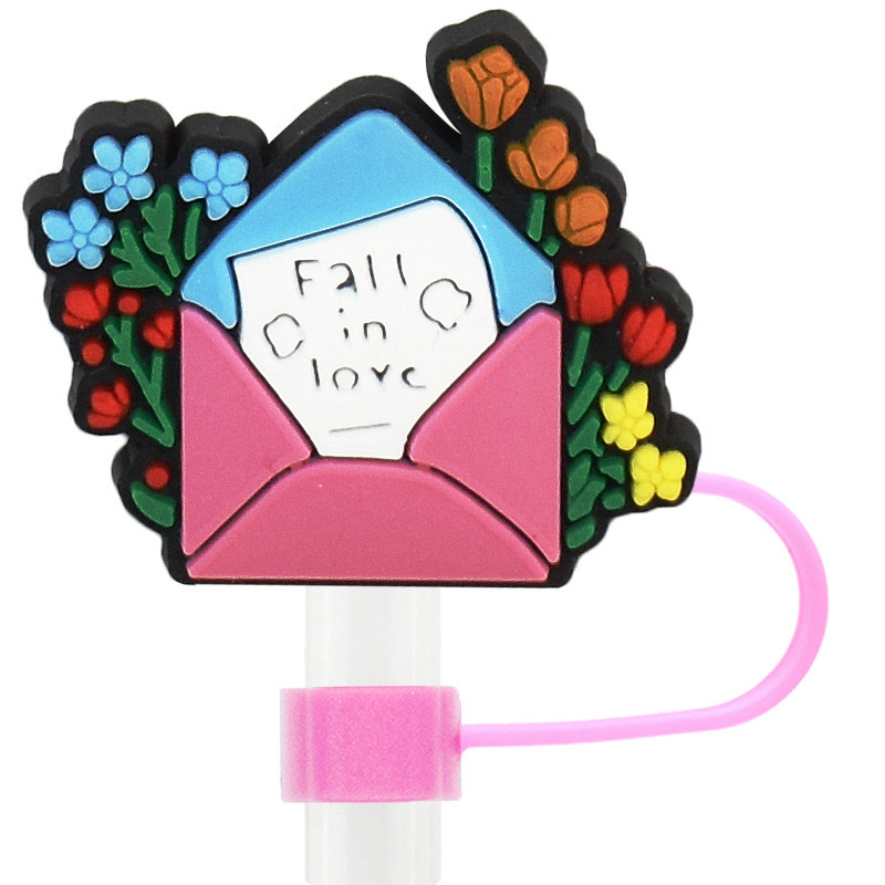 New Lover Straw Cap Cover Straw Topper Cap Fit 10mm Dia Straw