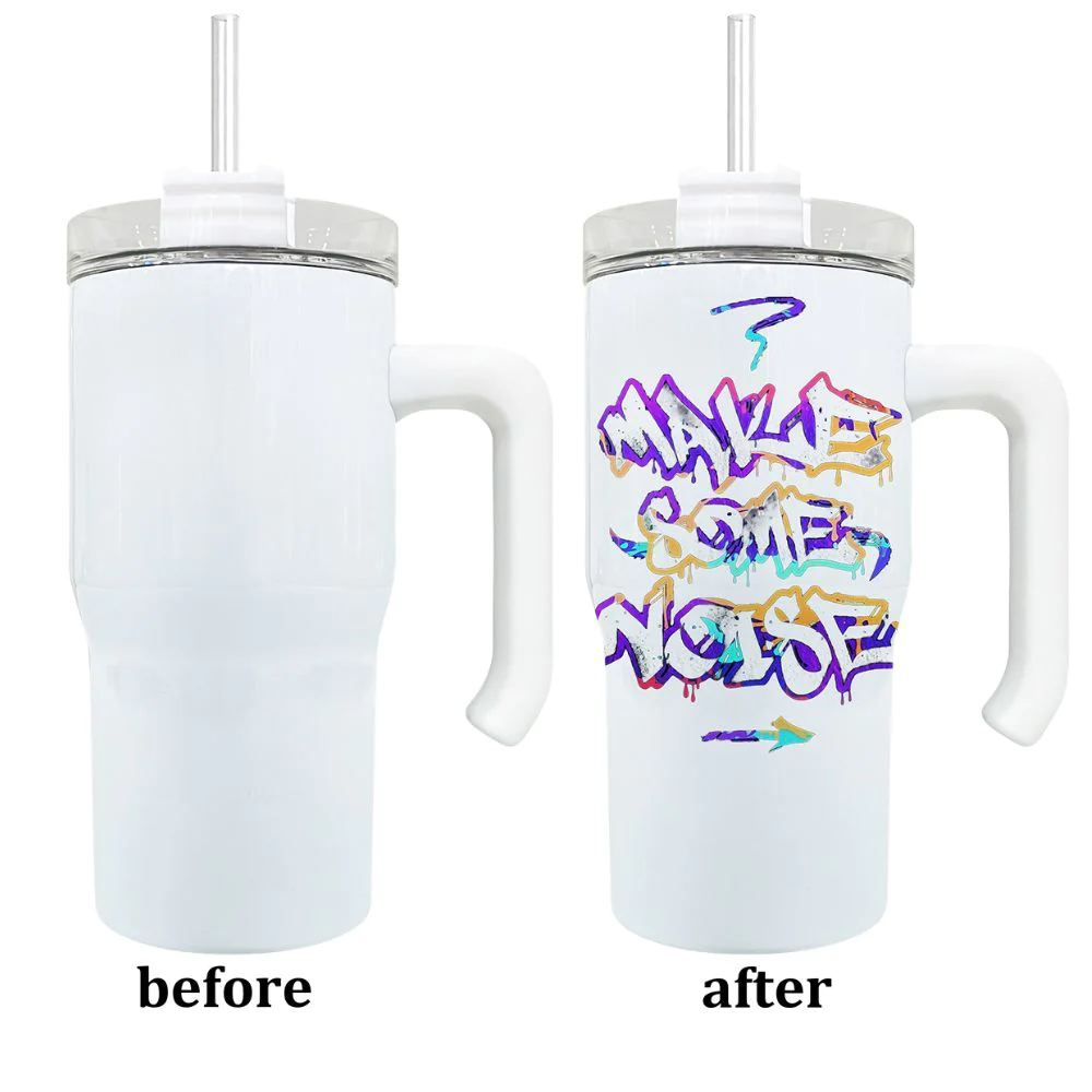 25pcs 20oz matte sublimation macaron student kids tumblers with handle