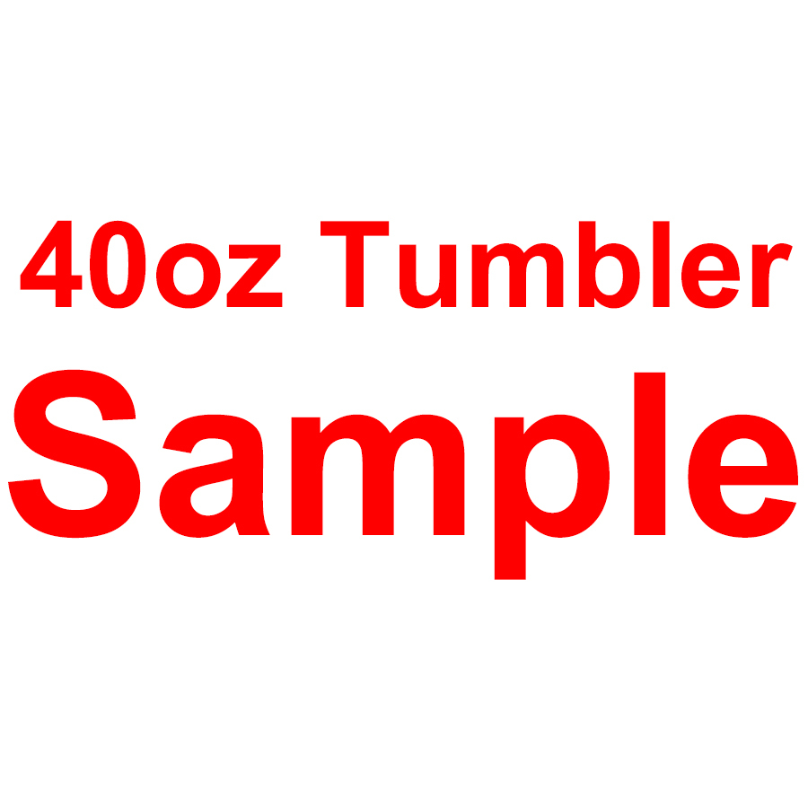 1pc 40oz Tumbler Sample