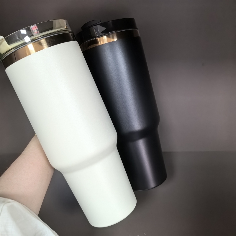 20PCS 40oz Cooper Plated Tumbler For Laser Engraving
