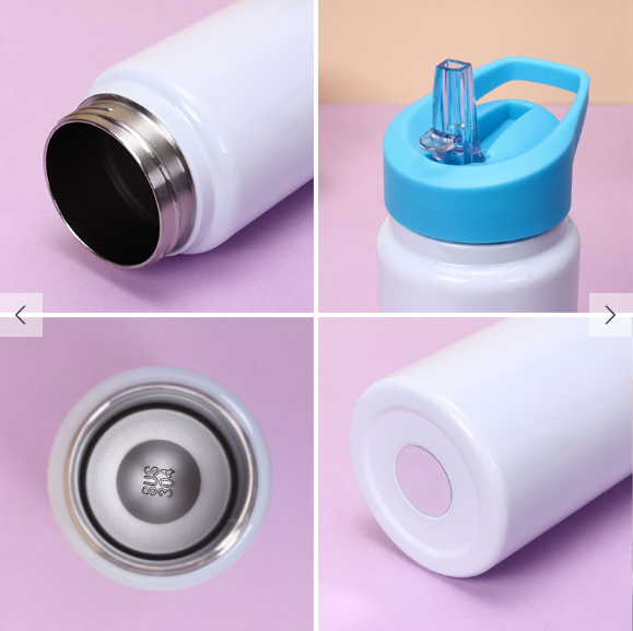 25pcs  14oz Sublimation Stainless Steel Tumblers Thermal Vacuum kids  Water Bottle Cup