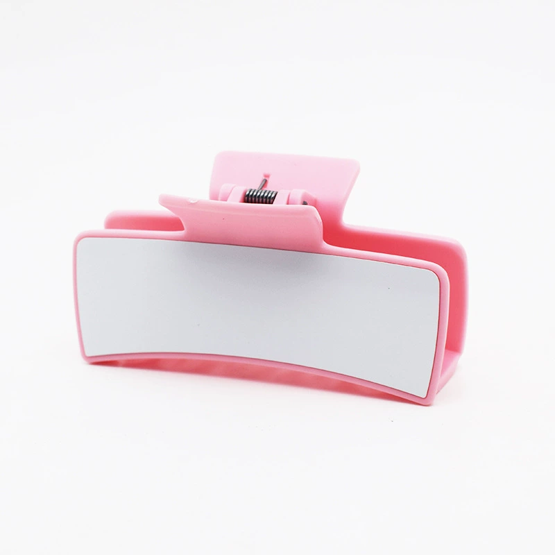 Plastic  Sublimation Hair clips Blanks with Aluminum Sheets