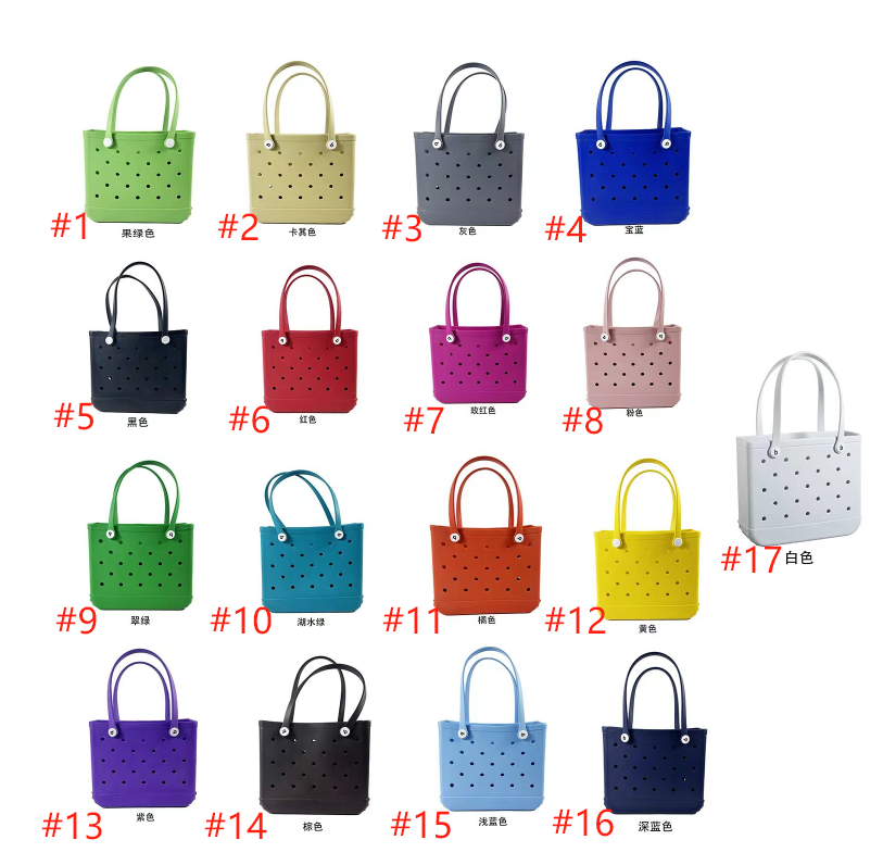 China Warehouse Waterproof EVA Beach Tote Bag
