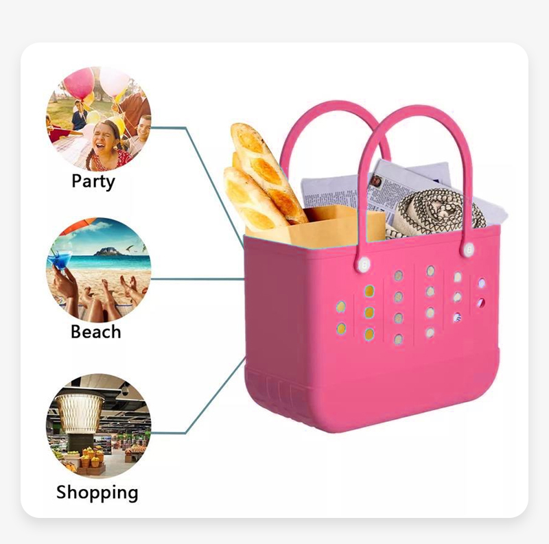 China Warehouse Waterproof EVA Beach Tote Bag