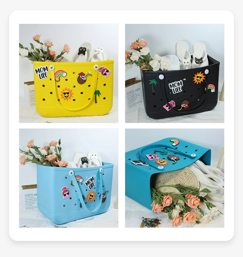 China Warehouse Waterproof EVA Beach Tote Bag