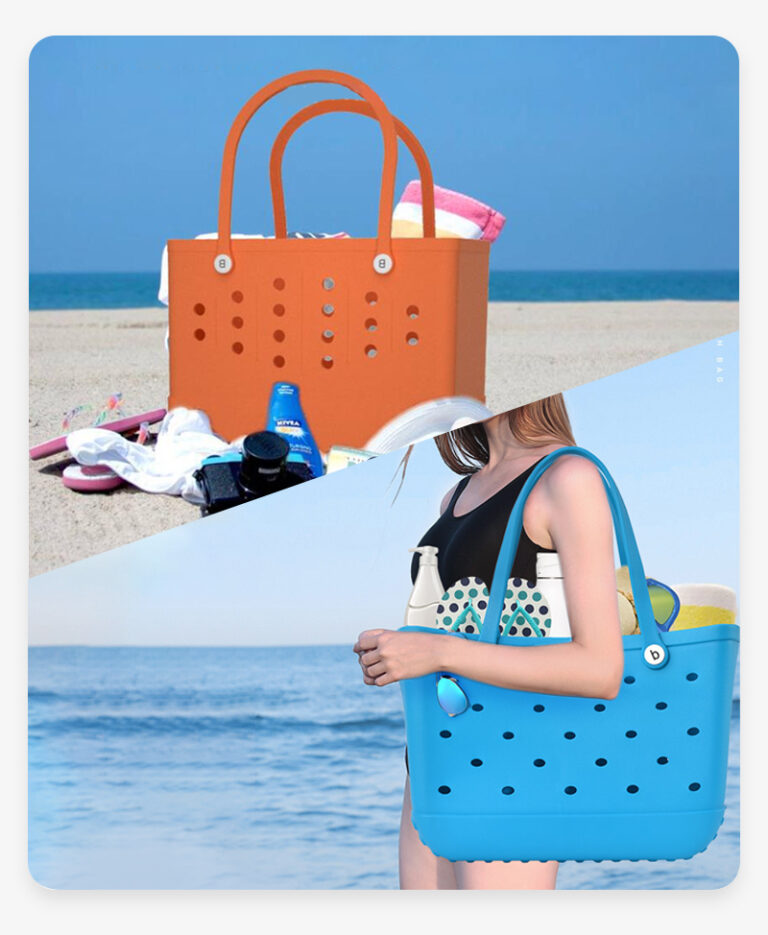 China Warehouse Waterproof EVA Beach Tote Bag