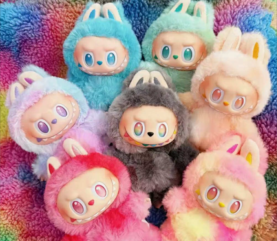 25pcs 3.0 Labubu Keychaon, mix colors