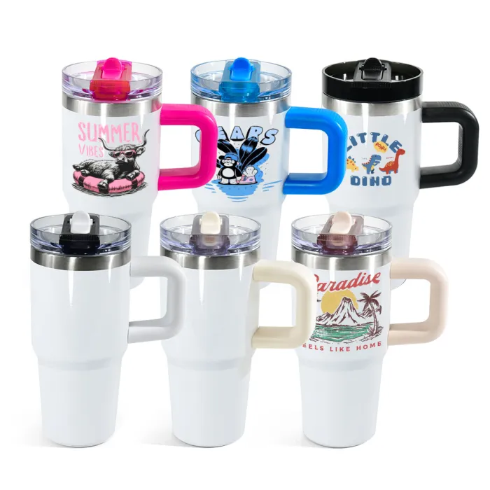 14oz Sublimation Tumbler With Removeable Nozzle Of Lid,25pcs/case