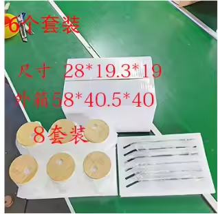 48pcs 16OZ  Clear glass can.6pcs/small box, no  individual box , 8 small boxes/case