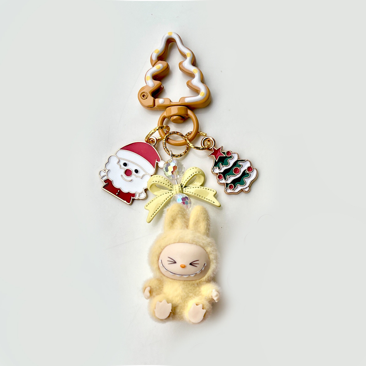 50pcs mini Labubu Keychain Mobile phone accessories