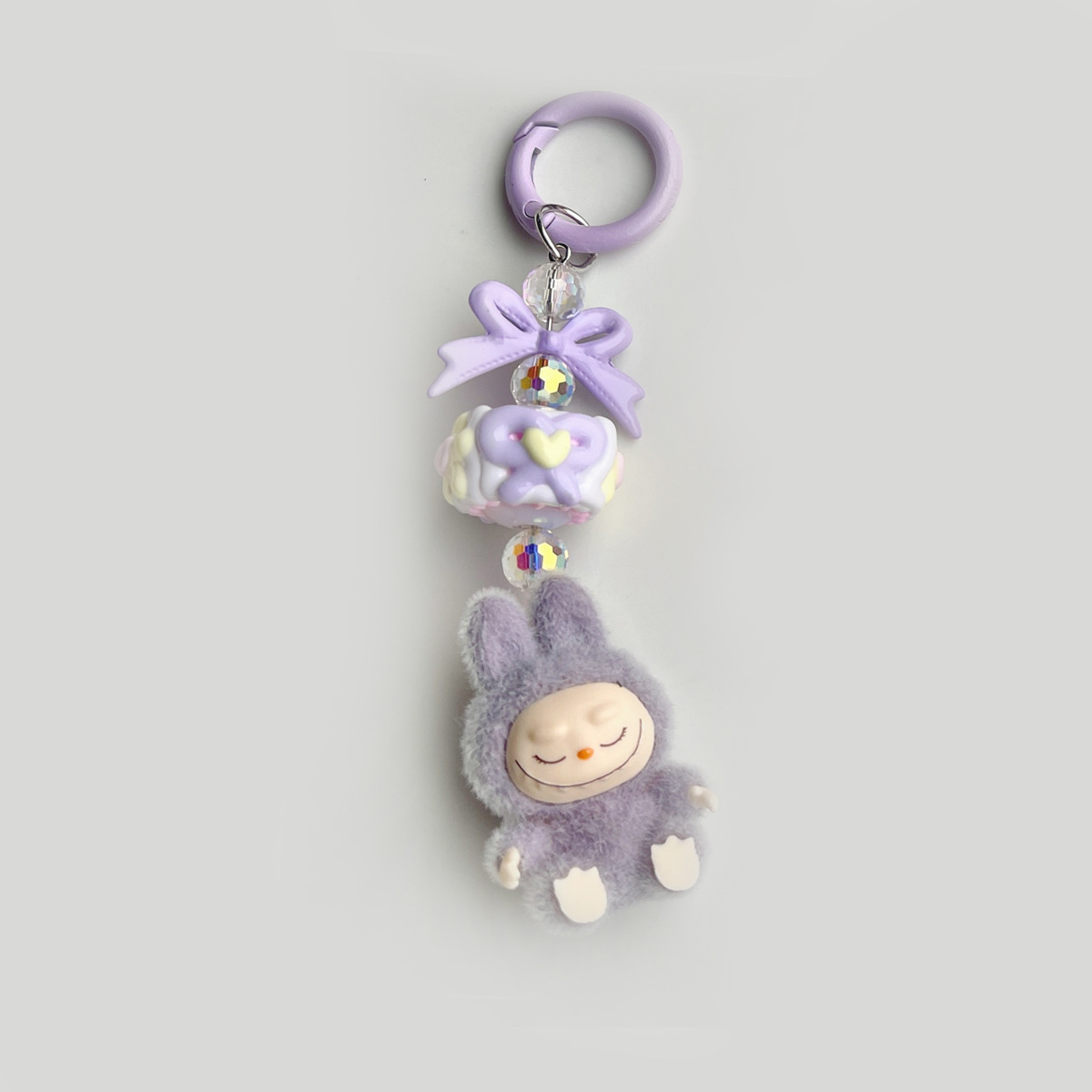 50pcs mini Labubu Keychain Mobile phone accessories