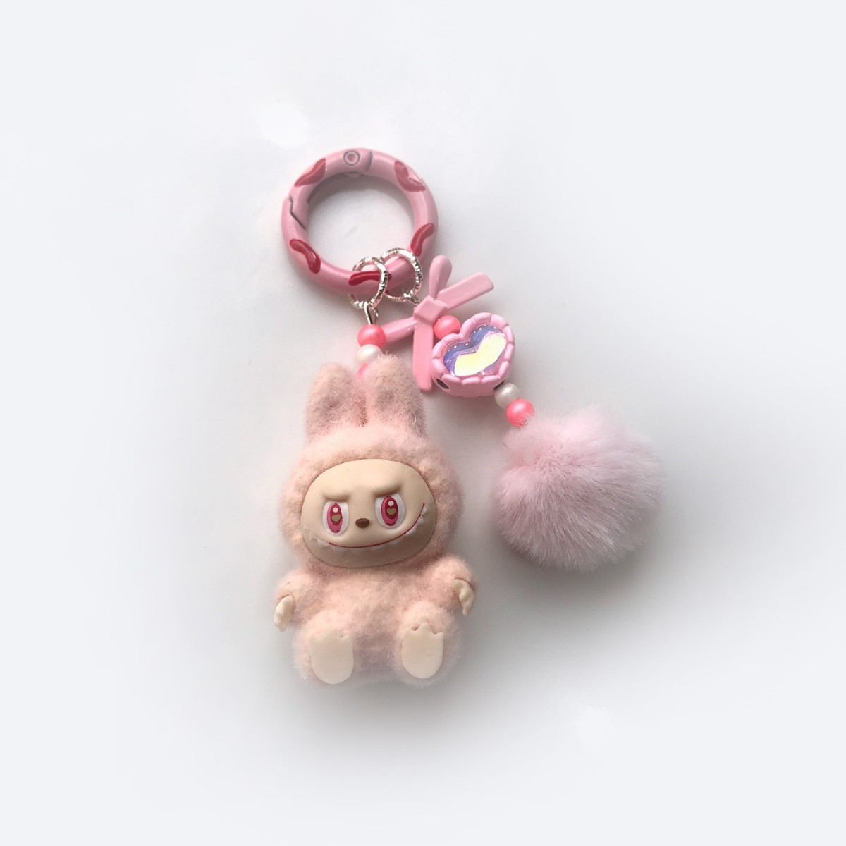 50pcs mini Labubu Keychain Mobile phone accessories