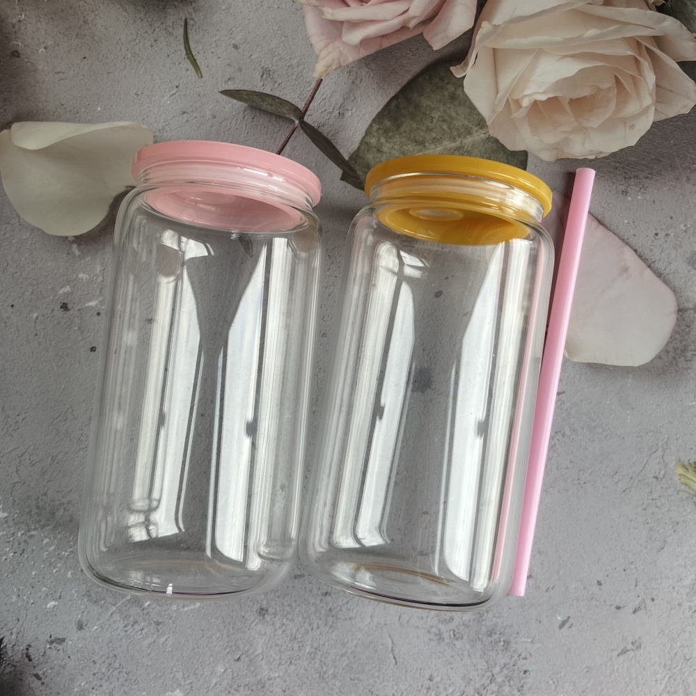 48pcs 16OZ  single wall plastic cup mix color