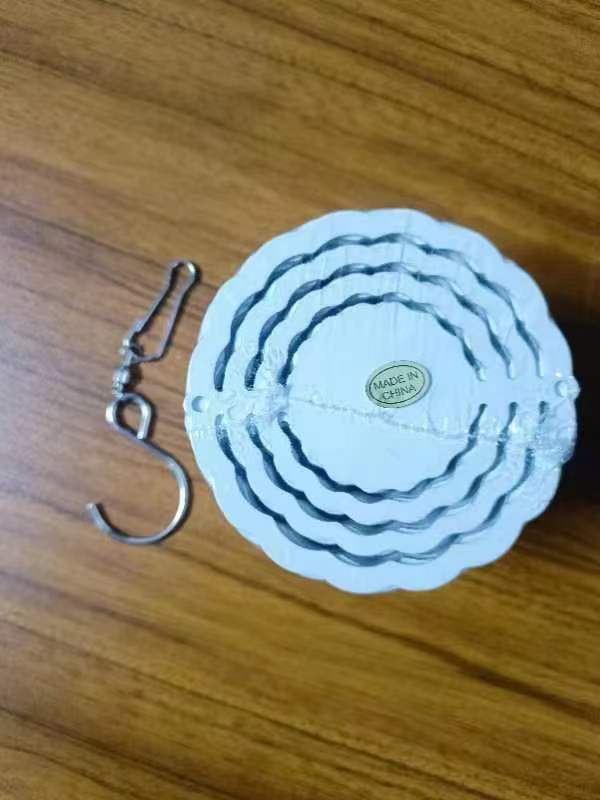25PCS 8 inch Double Sided Sublimation Blanks Aluminum Round 3D Sublimation Wind Spinner - RafeeSub