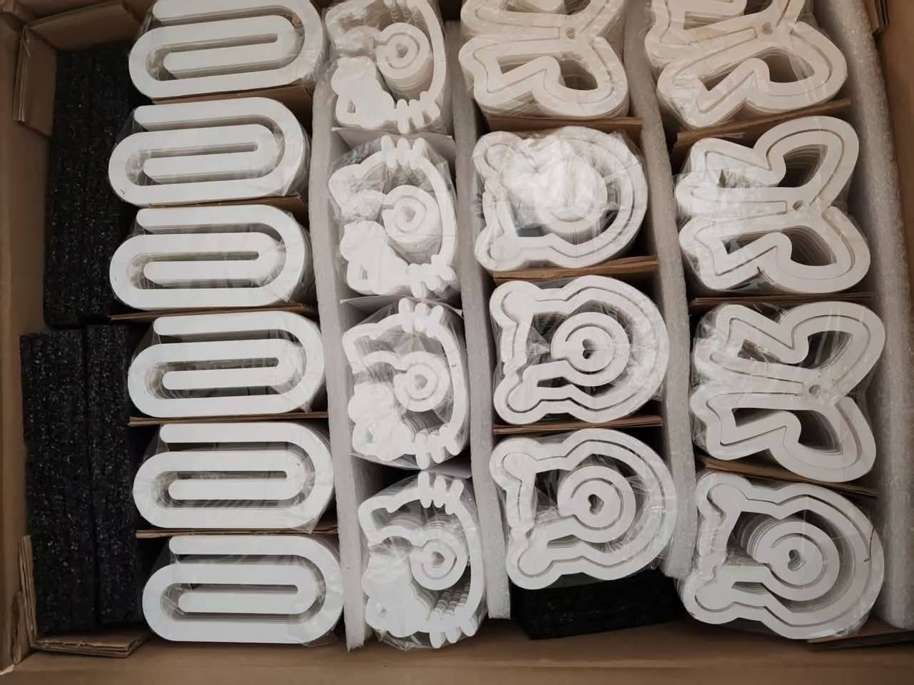 Sublimation Acrylic Paper Clip Mix 2.4-4inch*1.96inch / 3.93*1.96inch