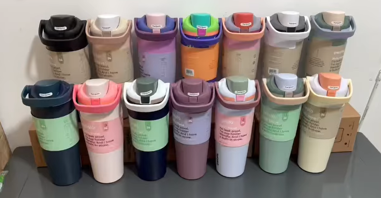 25pcs 30OZ Owala tumbler with handle