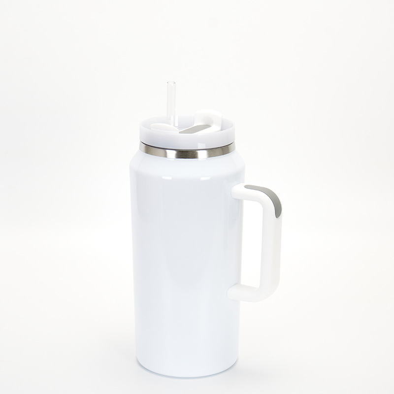 16pcs US Warehouse 64oz H2.0 Gloss Sublimation Quencher Adventure Travel Mug Tumbler with Handle