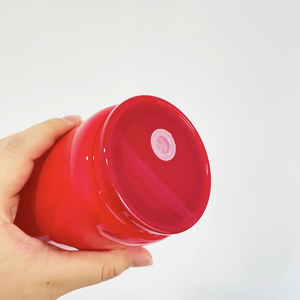 50pcs USA Warehouse 16oz Christmas Green Red Mix Color Sublimation Glass Can for UV DTF Wraps