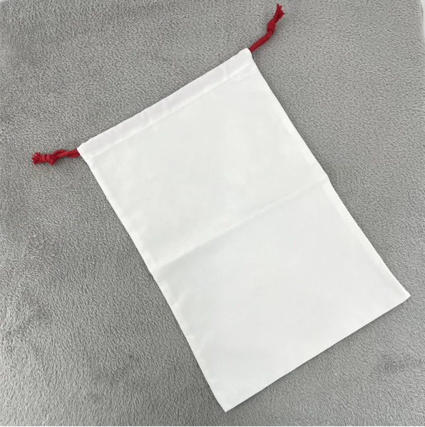 50pcs USA Warehouse Large single layer 19.6*28inch  White Color Blank Sublimation Christmas Gift Bags